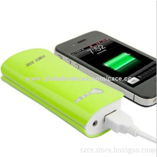 Emergency Charger, 5,600mAh Lithium-ion Battery, Small Size, UV Oil Printing Cover